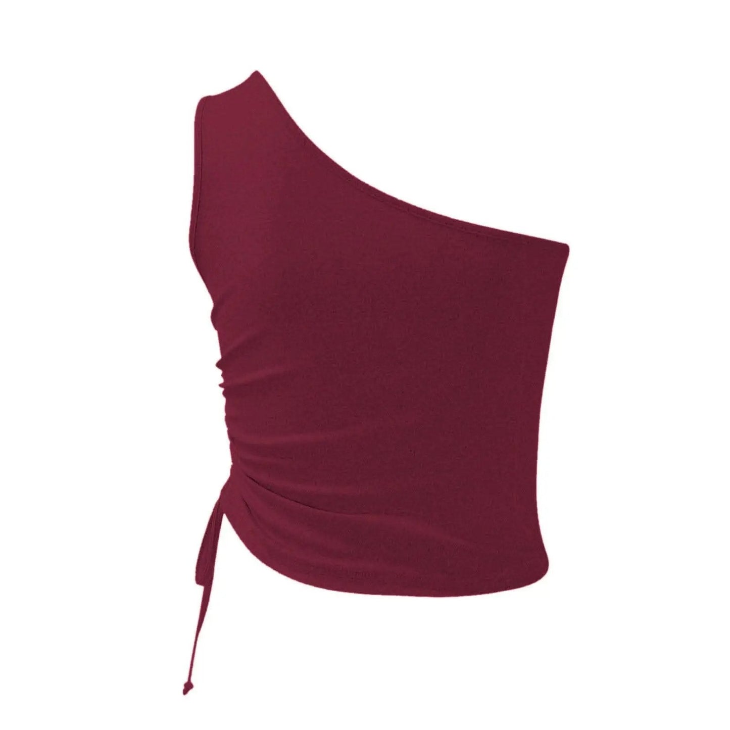 Cami Top - One-Shoulder Tie Detail - Chic & Modern