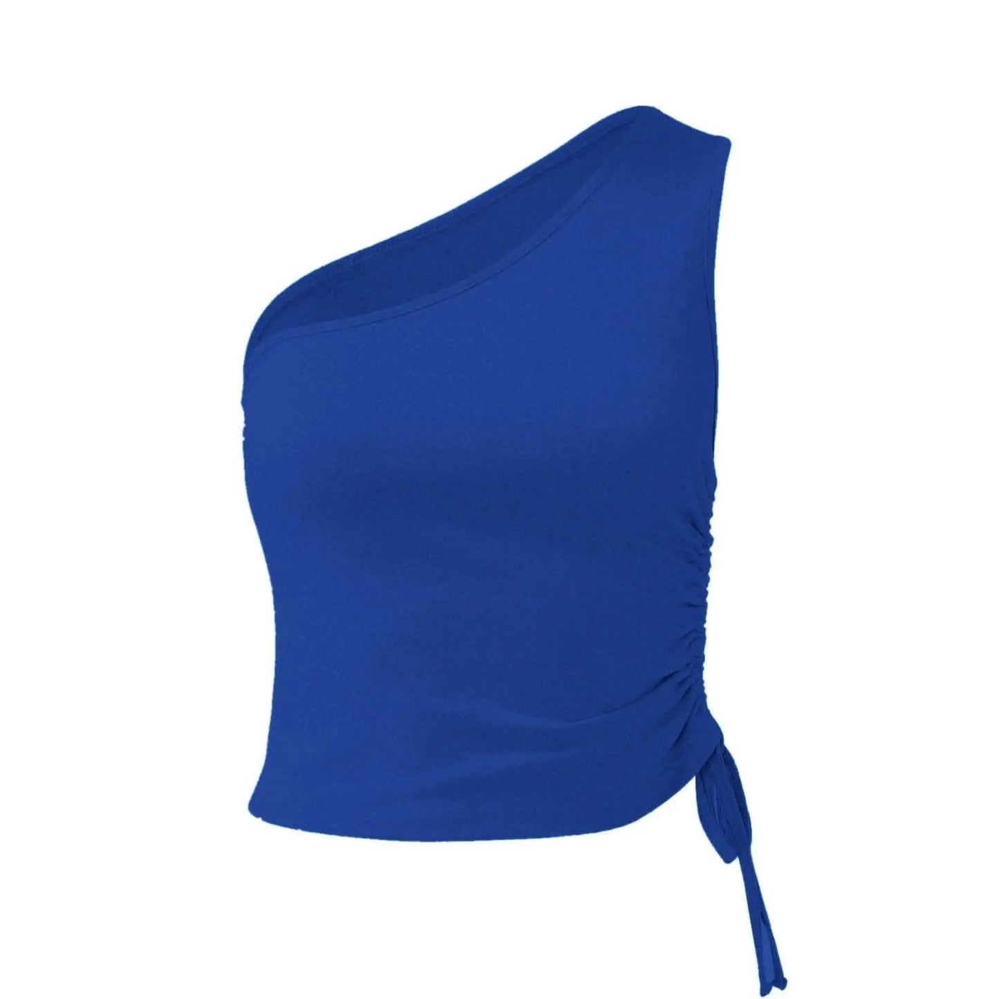 Cami Top - One-Shoulder Tie Detail - Chic & Modern