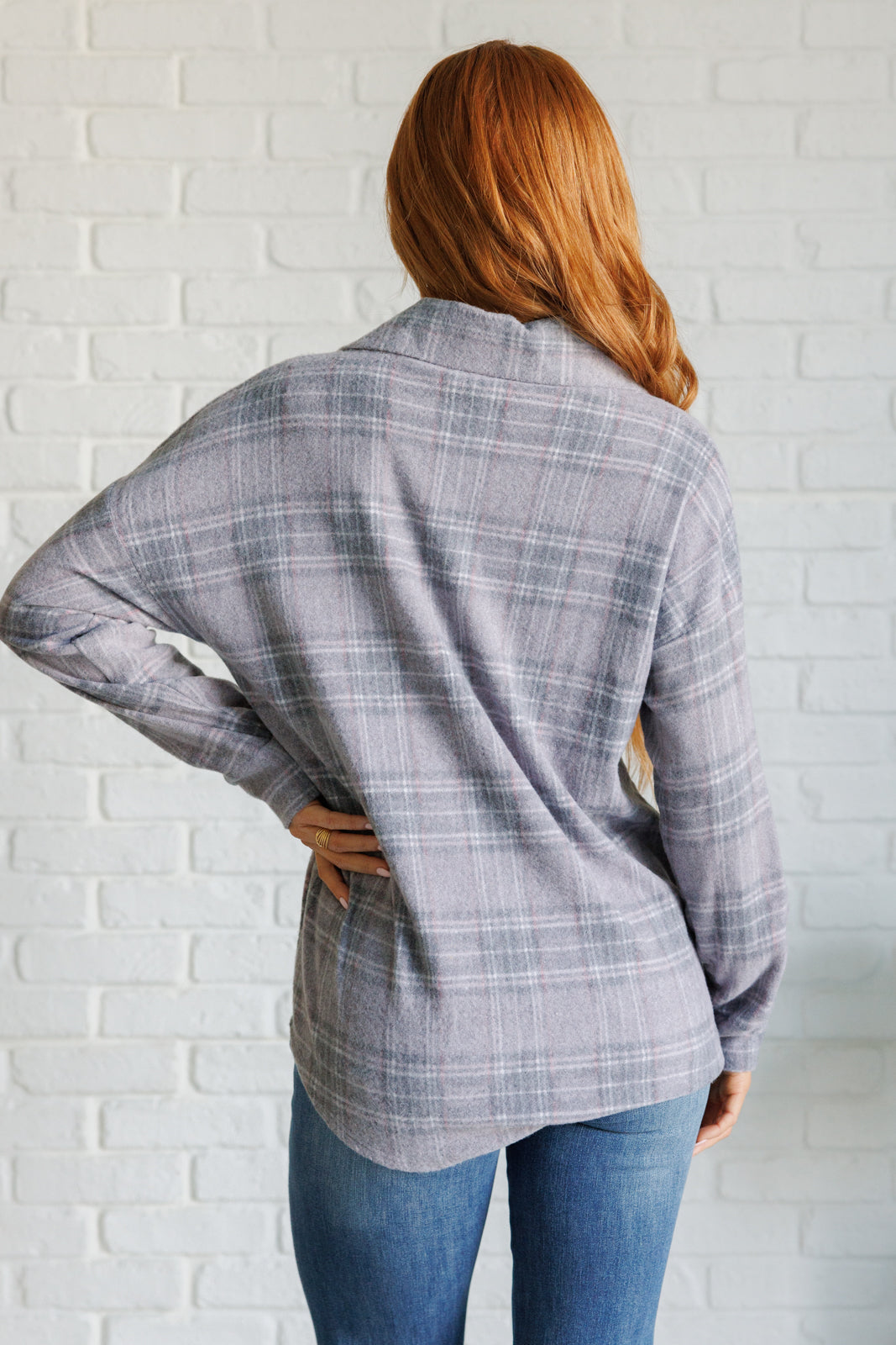Camisa de cuadros con botones Out of the Way