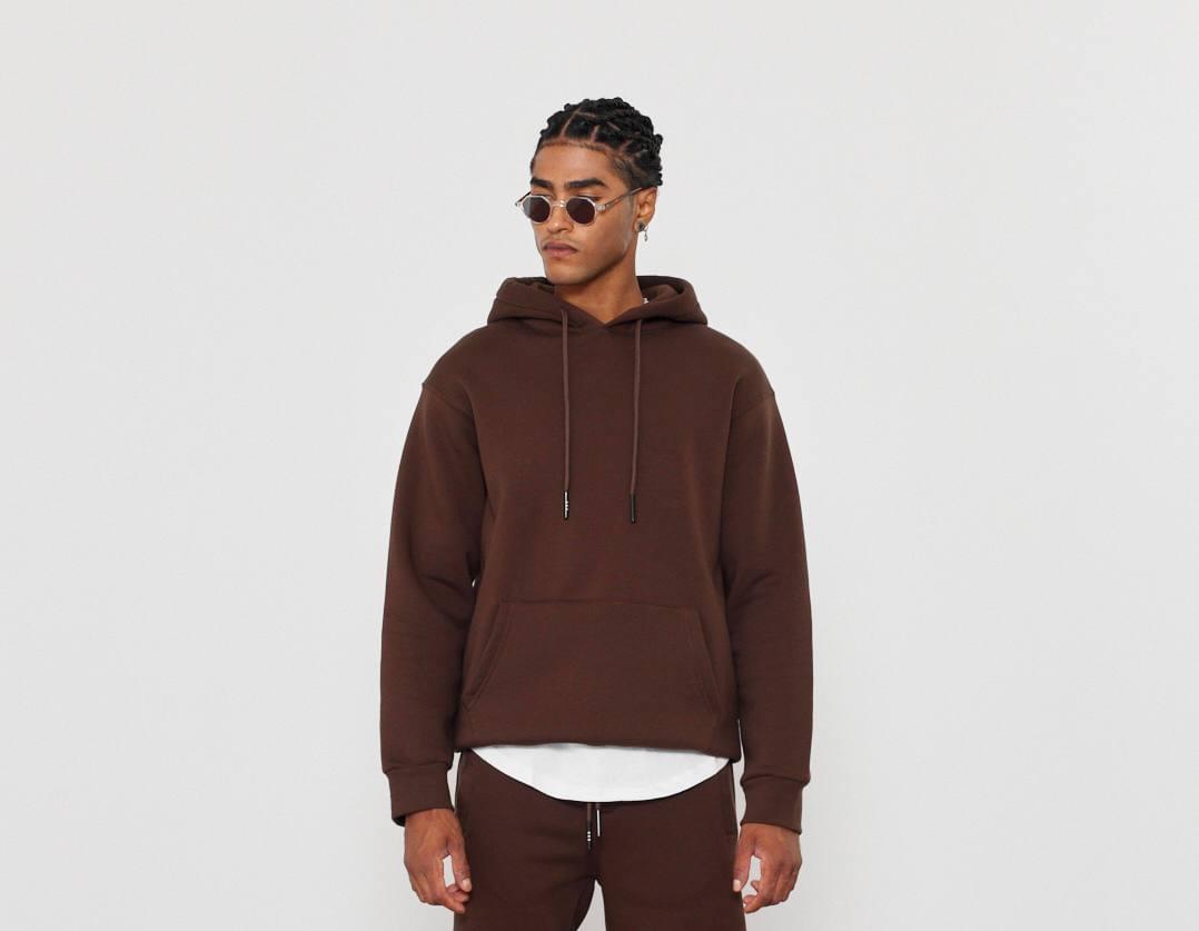 Oversized 3-Thread Hoodie Sweatpants Set