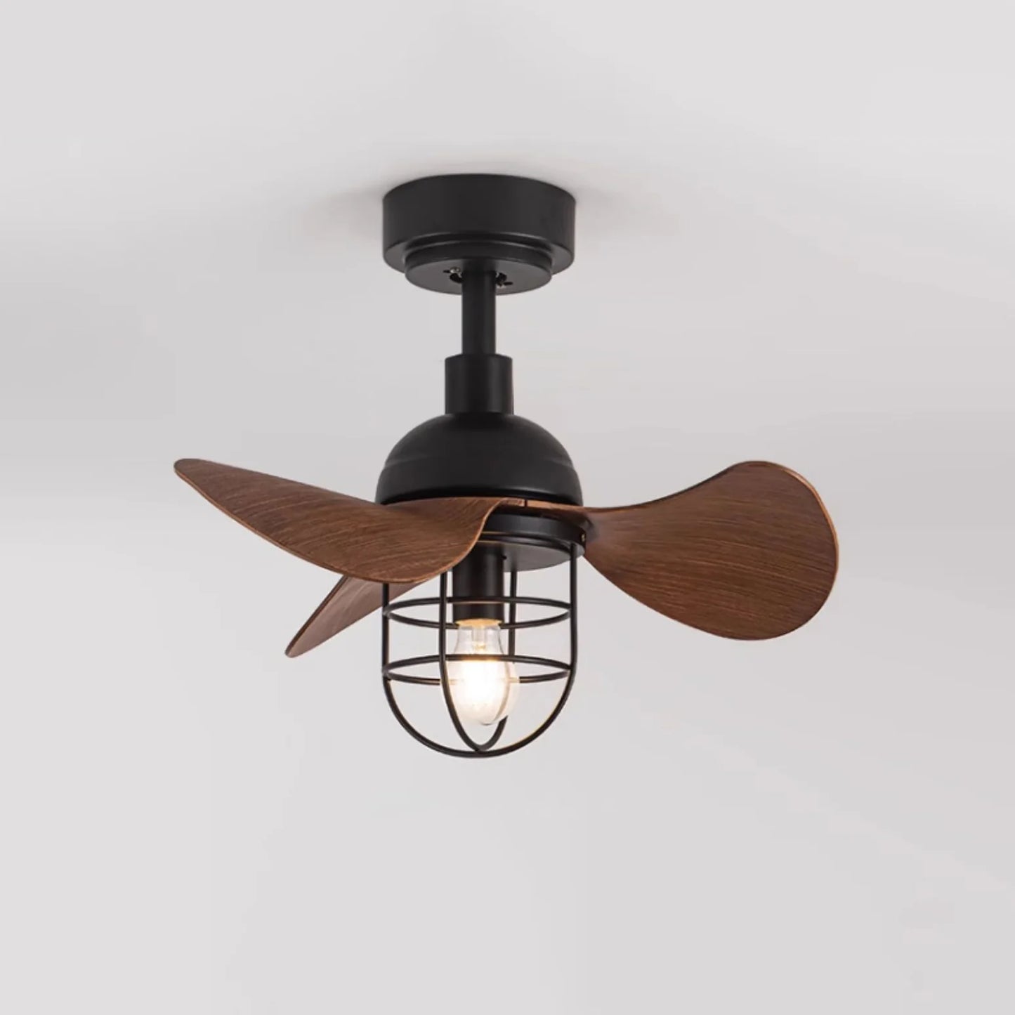 Lámpara de ventilador de techo Oxton Simple