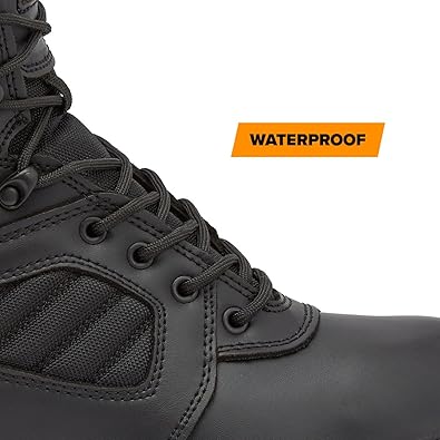 Bota táctica de policía y fuerzas del orden MAG LYNX 8" SZ WP