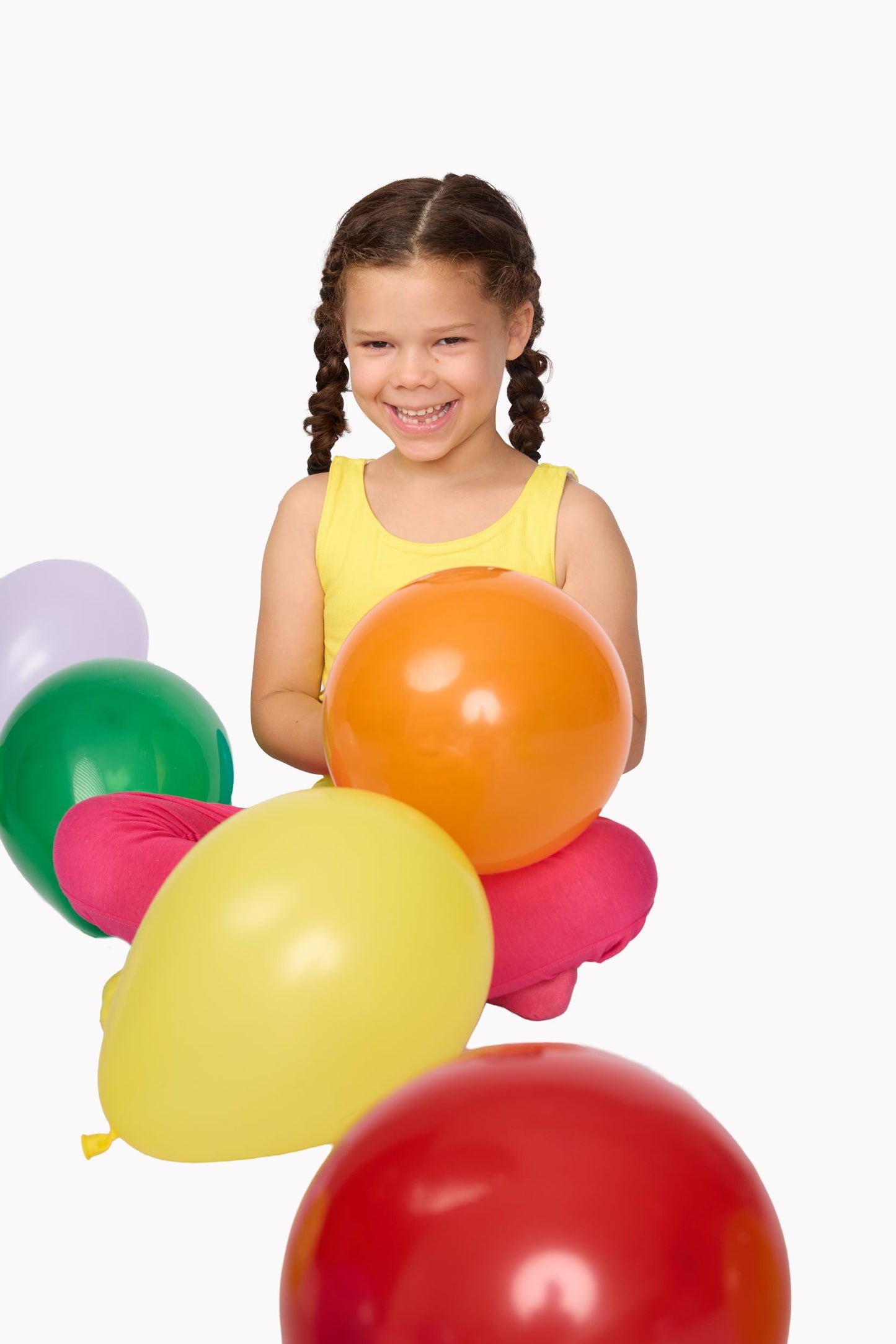 The Sensory Compression Comfort Reversible Tank - Yellow/White