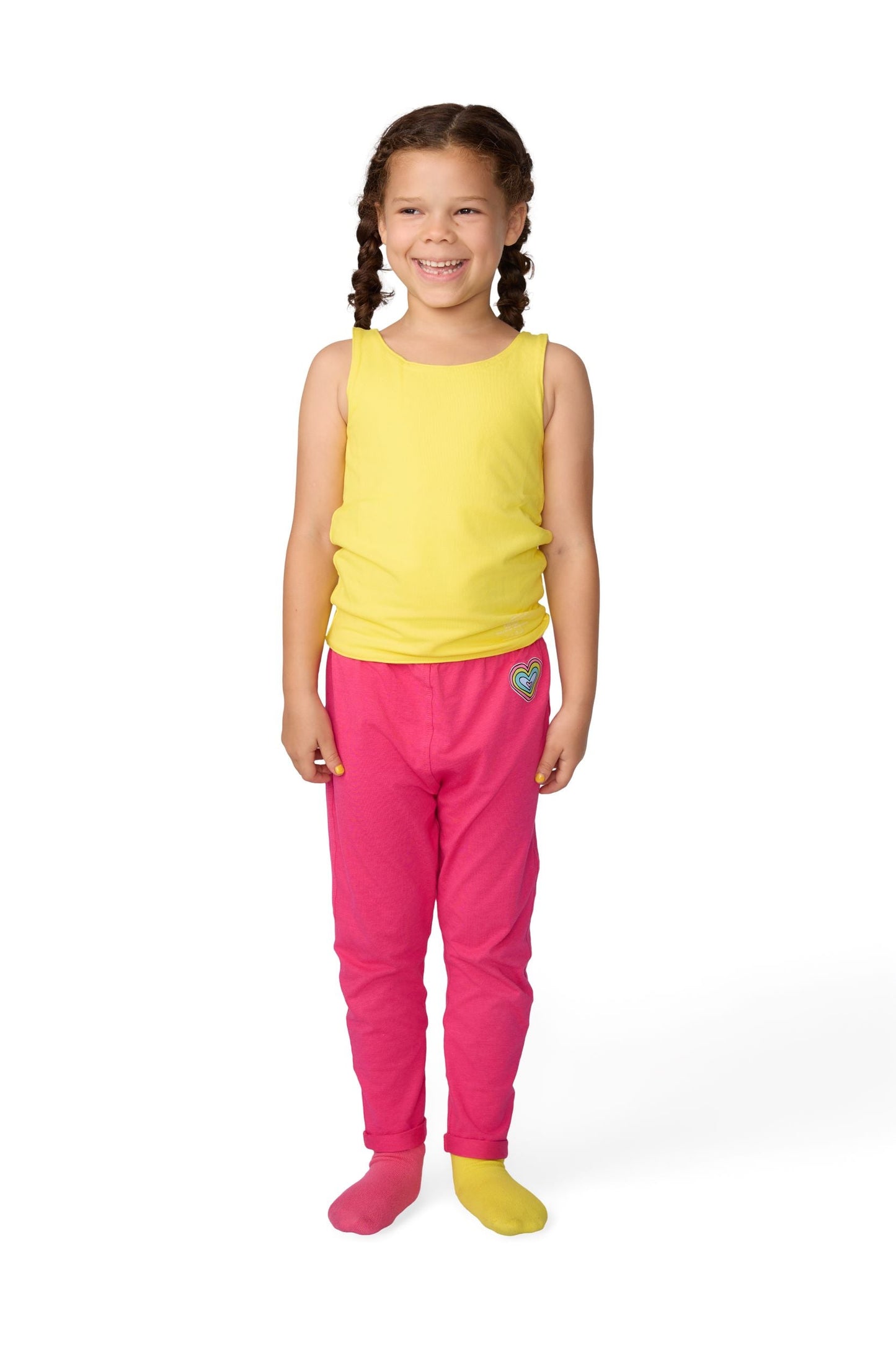 The Sensory Compression Comfort Reversible Tank - Red/White