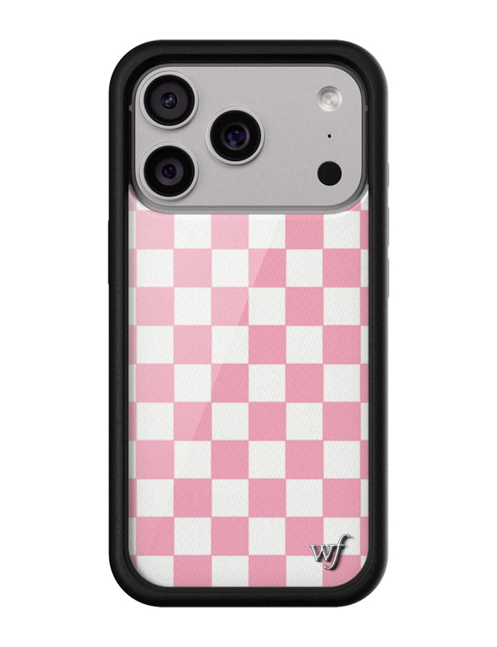 Checkers | Pink iPhone Case