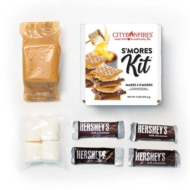 Kit de s'mores (rinde 4)