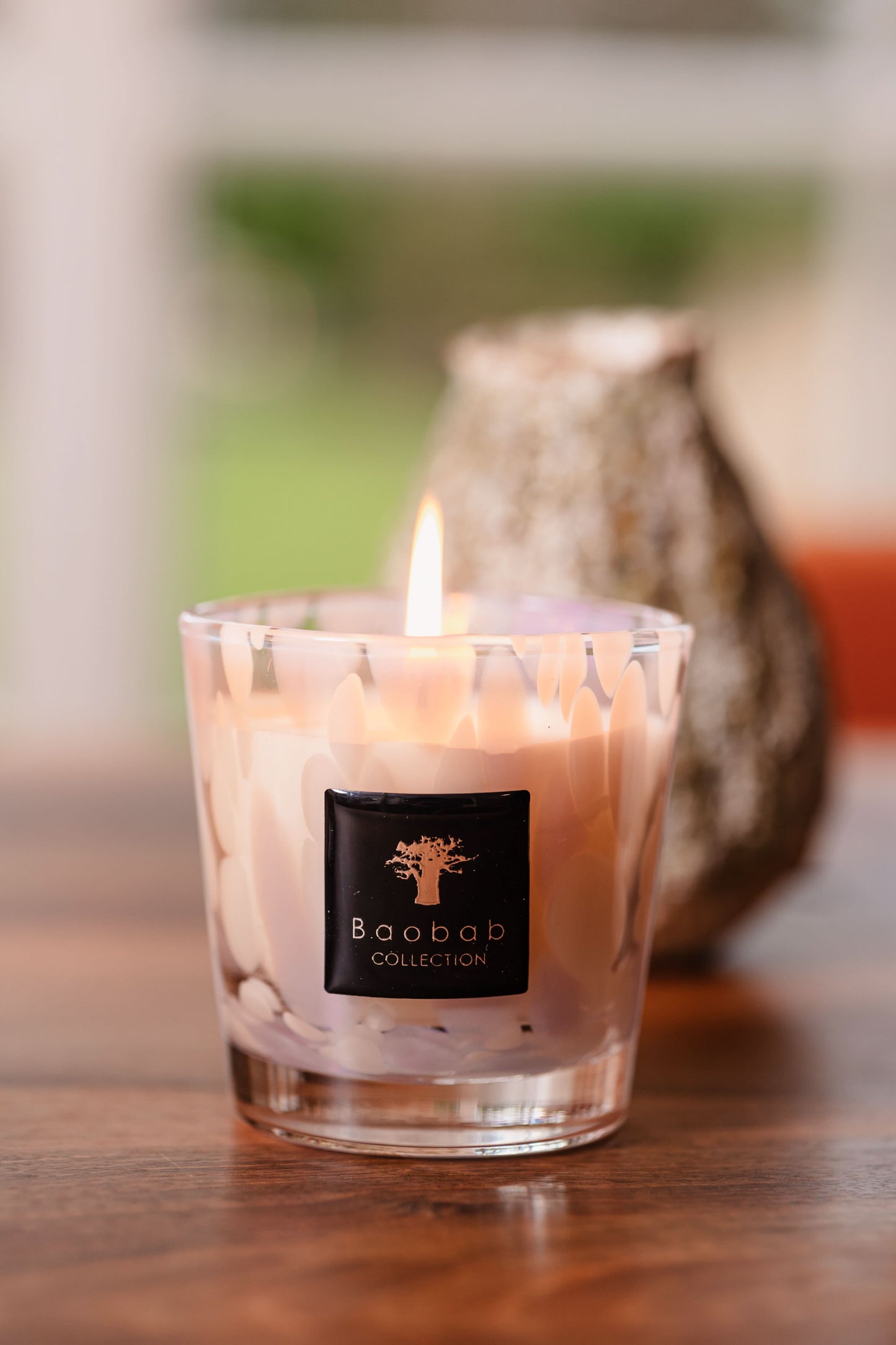 Baobab Collection White Pearls Candle