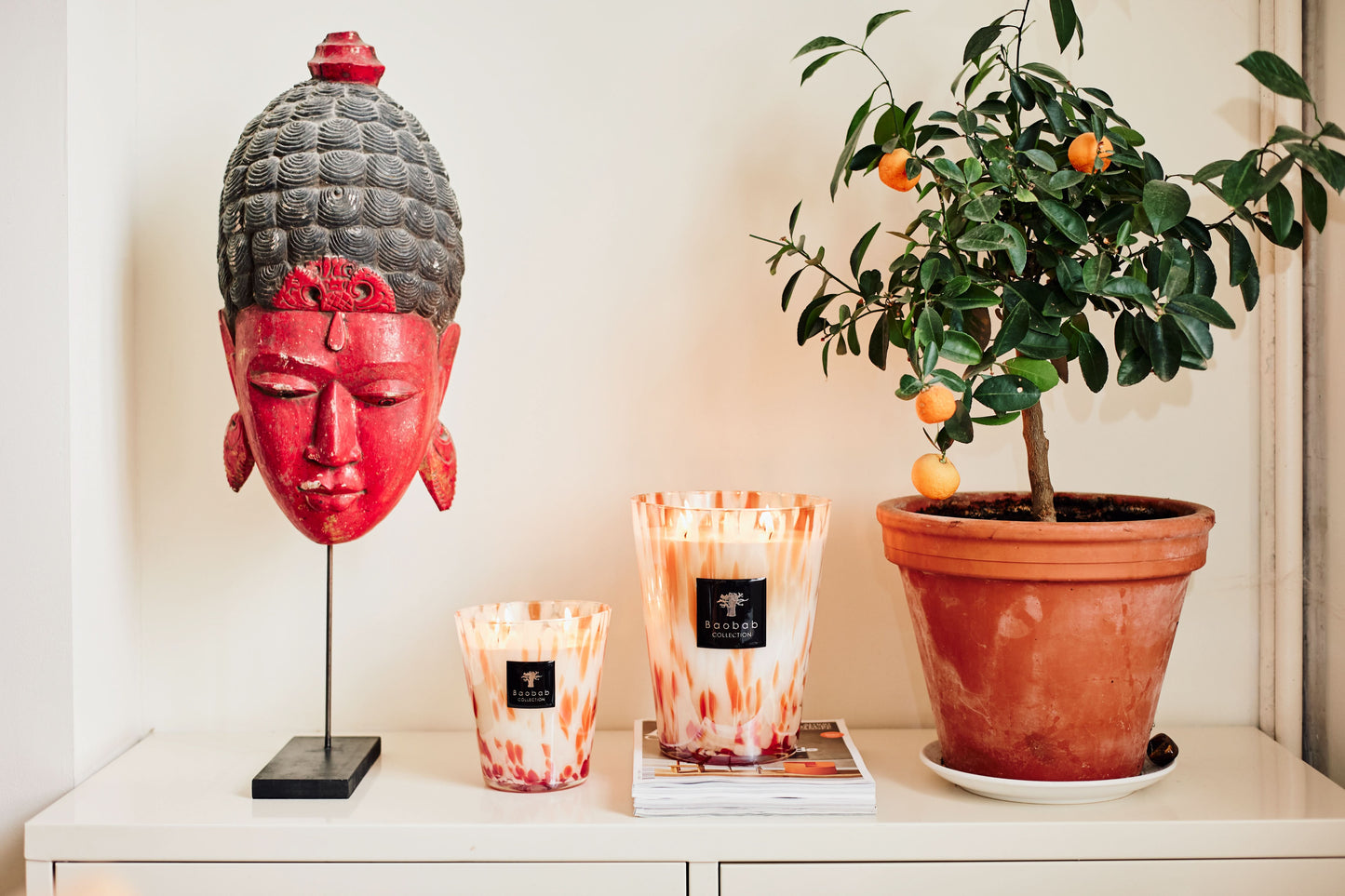 Baobab Collection Coral Pearls Candle