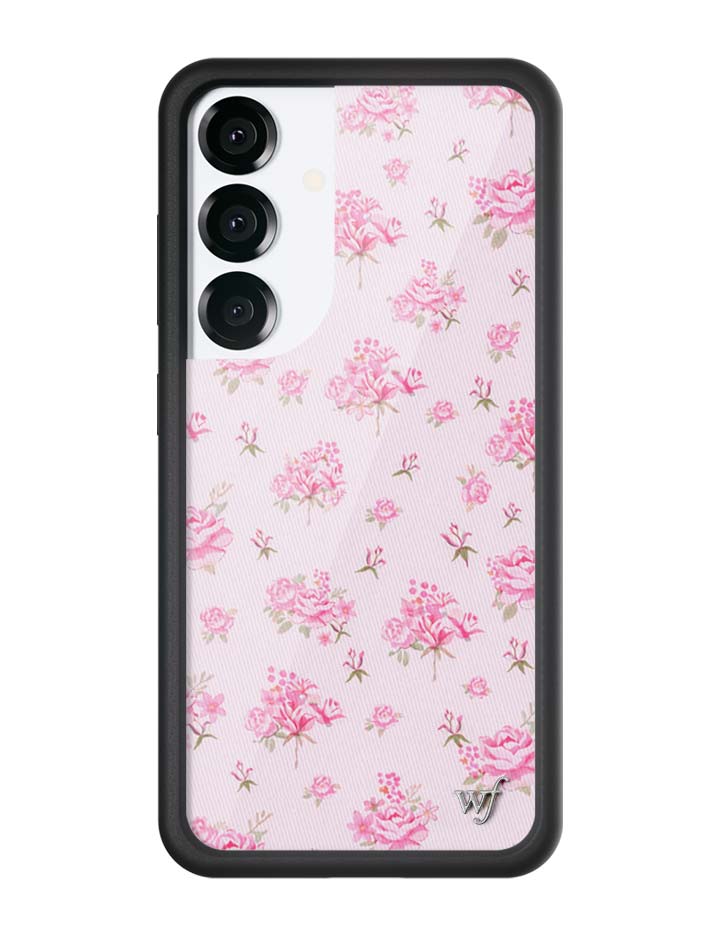Forget Me Not Floral | Pink Samsung Galaxy Case