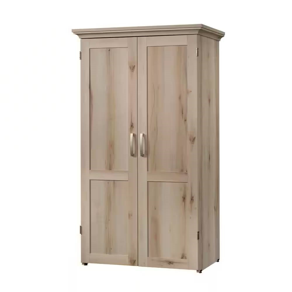 Escritorio con superficie desplegable/Mesa de manualidades/Armario para computadora con acabado de madera de arce - Hecho en EE. UU.