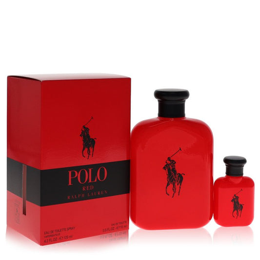 Polo Red by Ralph Lauren Gift Set -- for Men