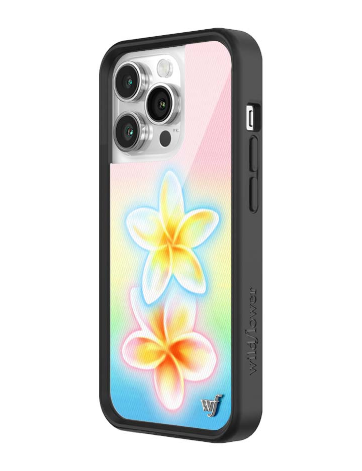 Pastel Plumeria iPhone Case