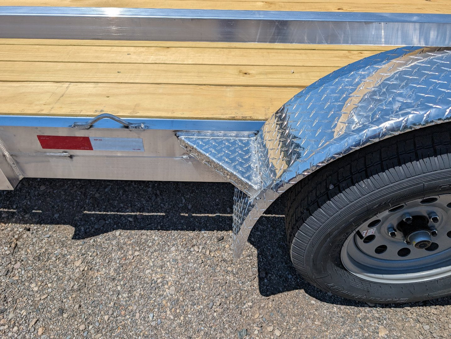 Silver Ox 7x14 Aluminum Tandem Axle Utility Trailer – Ramp Gate – Electric Brakes | AAA Trailer