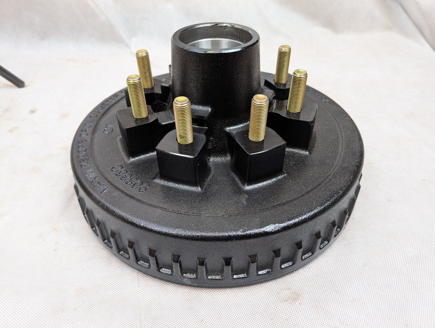 Heavy Duty 12" x 2" Trailer Brake Drum Hub Assembly 8 lug 9/16 stud - Dexter Lippert Compatible
