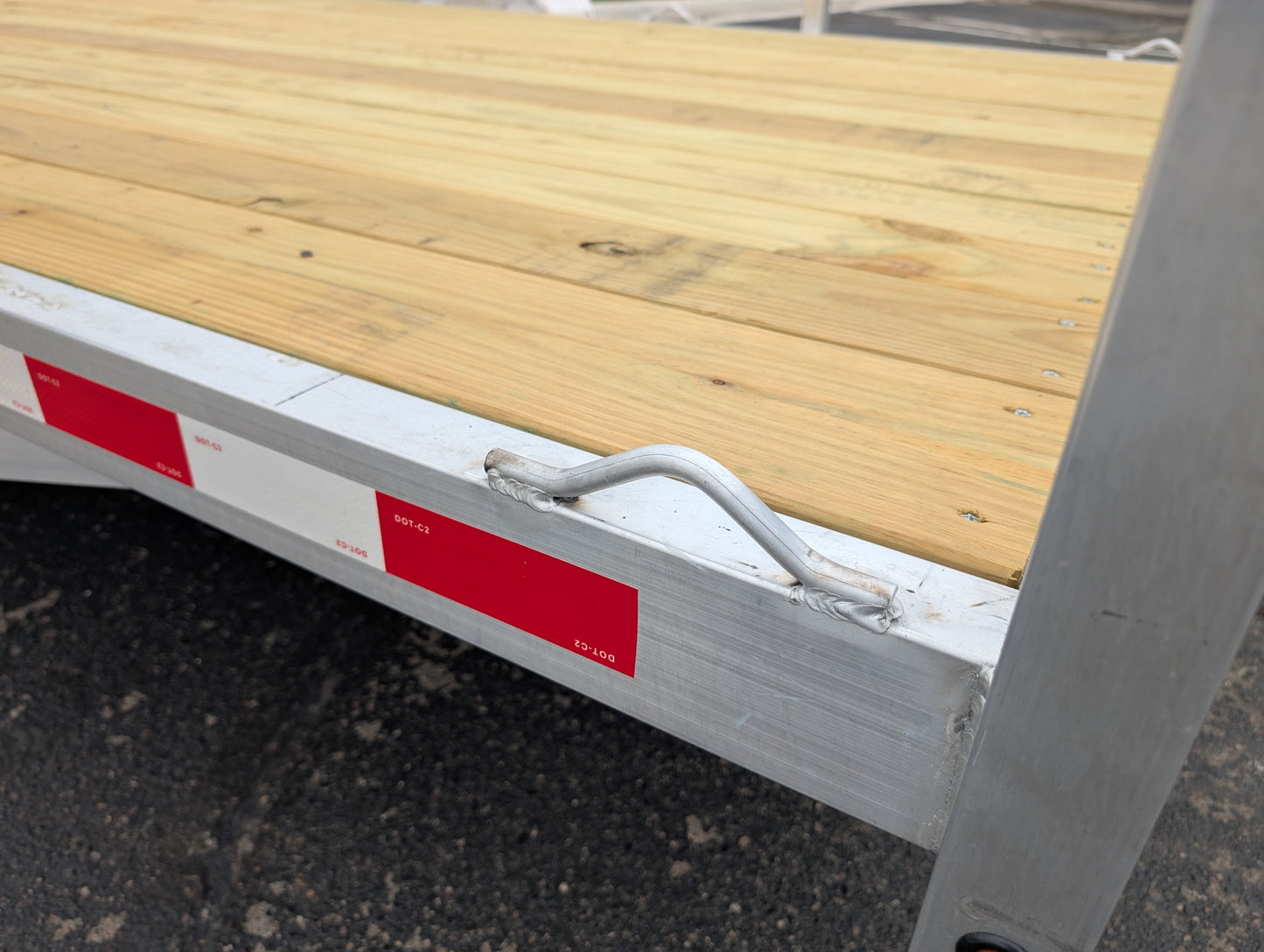 Silver Ox 7x14 Aluminum Tandem Axle Utility Trailer – HD Ramp – Brakes on Both Axles | AAA Trailer