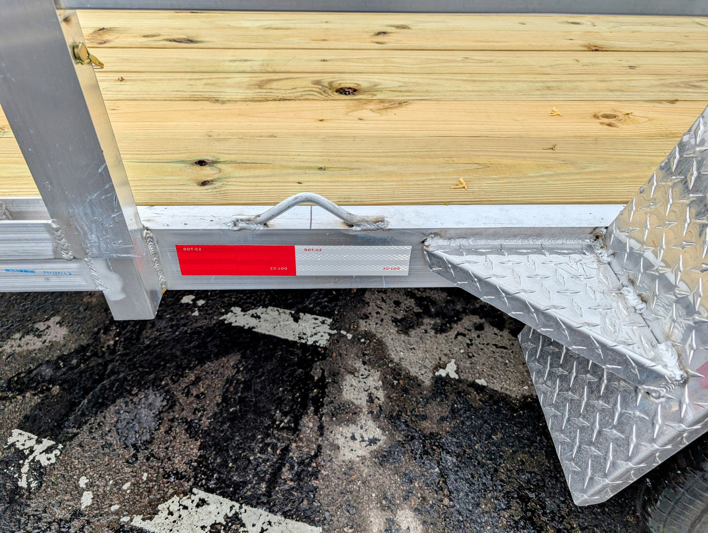 Silver Ox 7x14 Aluminum Utility Trailer – Single Axle ATV Package | 2,610 lb Payload