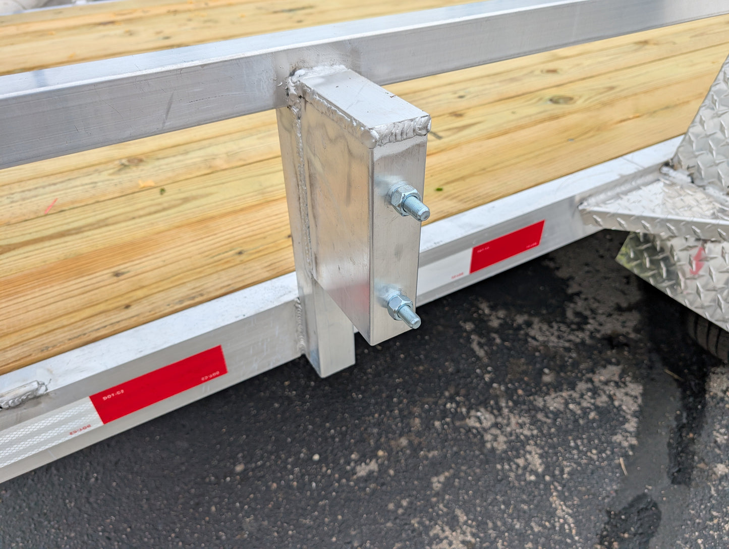 Silver Ox 7x14 Aluminum Utility Trailer – Single Axle ATV Package | 2,610 lb Payload