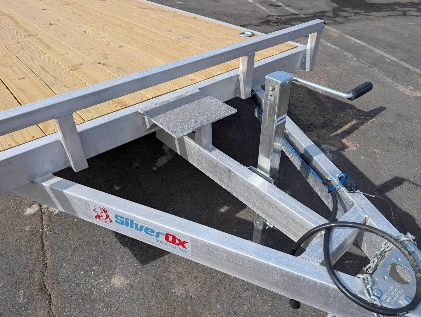 Silver Ox 7K 16+2 Aluminum Car Hauler Trailer – Heavy Duty Car Trailer