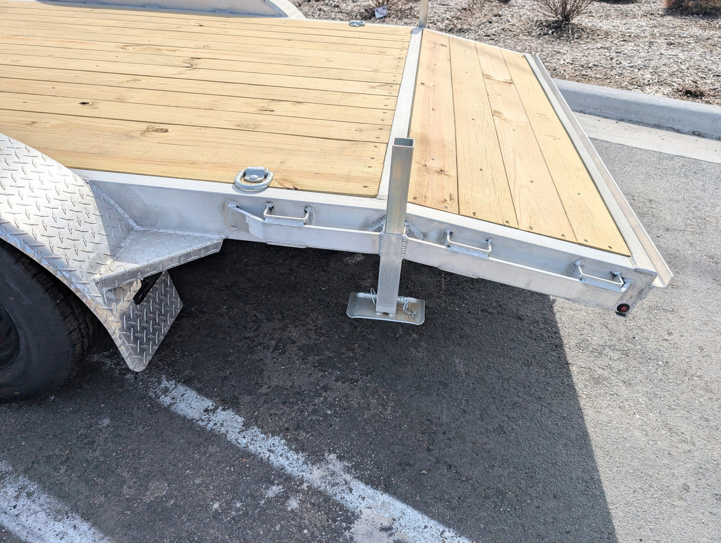 Silver Ox 7K 16+2 Aluminum Car Hauler Trailer – Heavy Duty Car Trailer