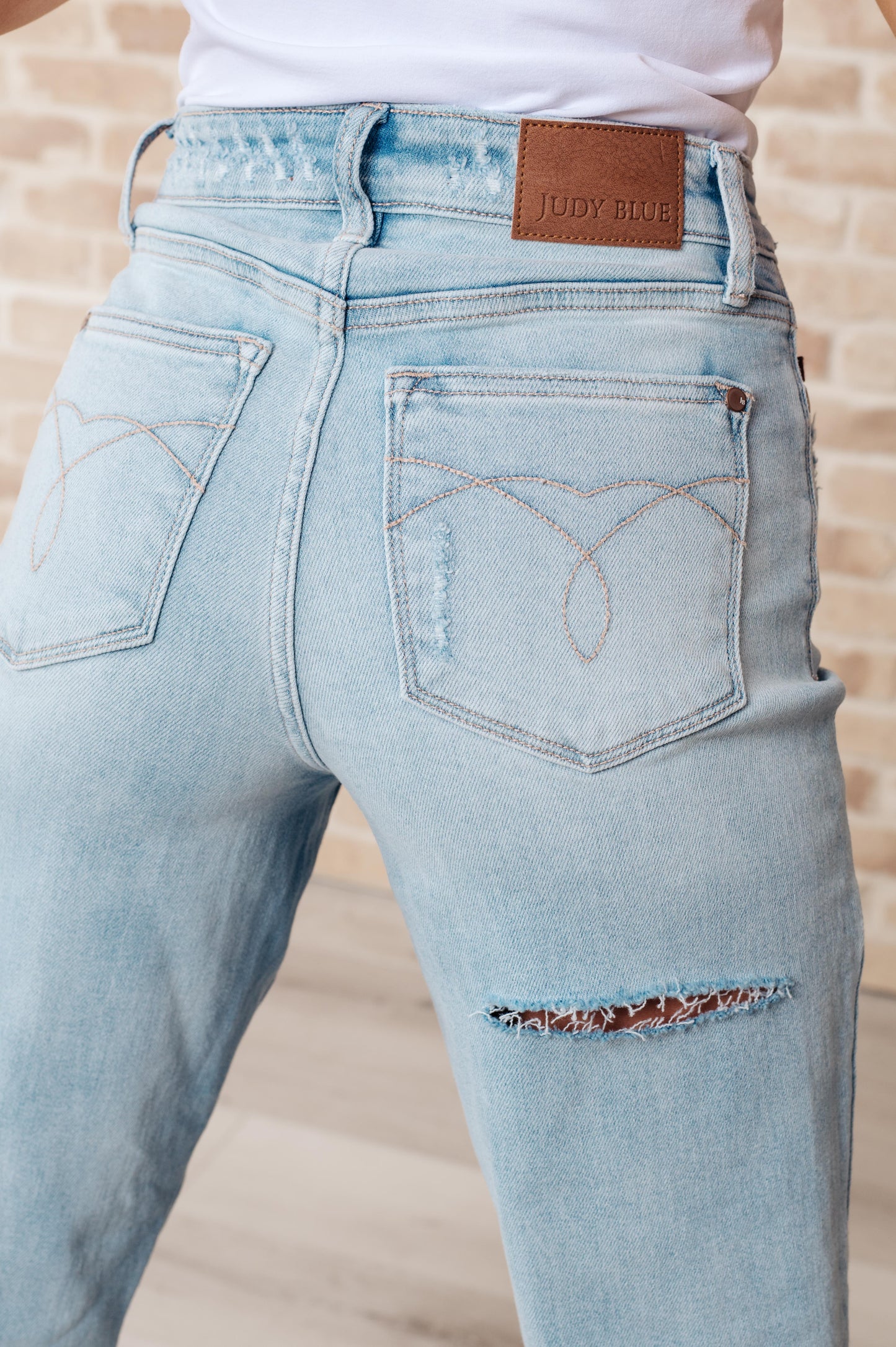 Jeans rectos Parker High Rise estilo años 90