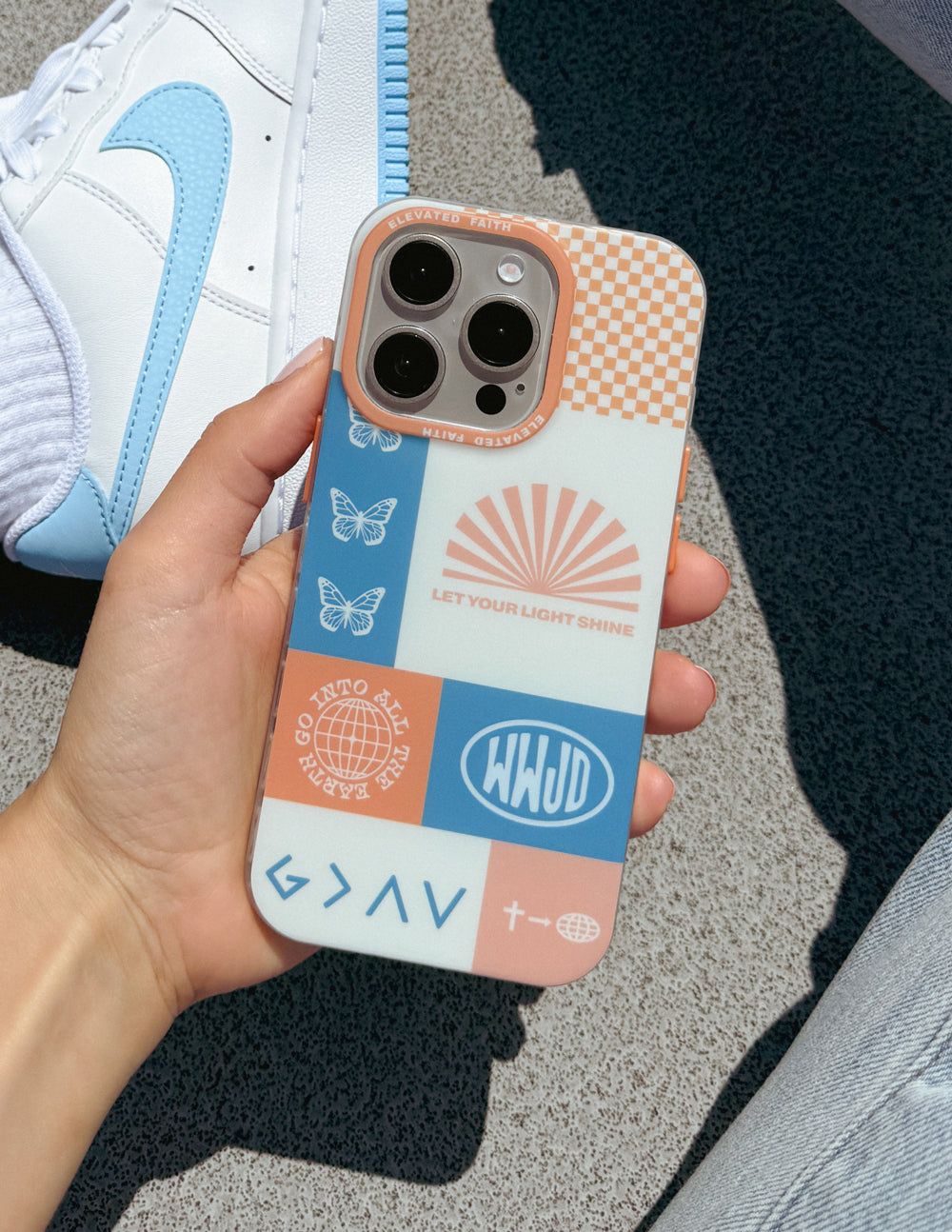 Funda de teléfono de retazos