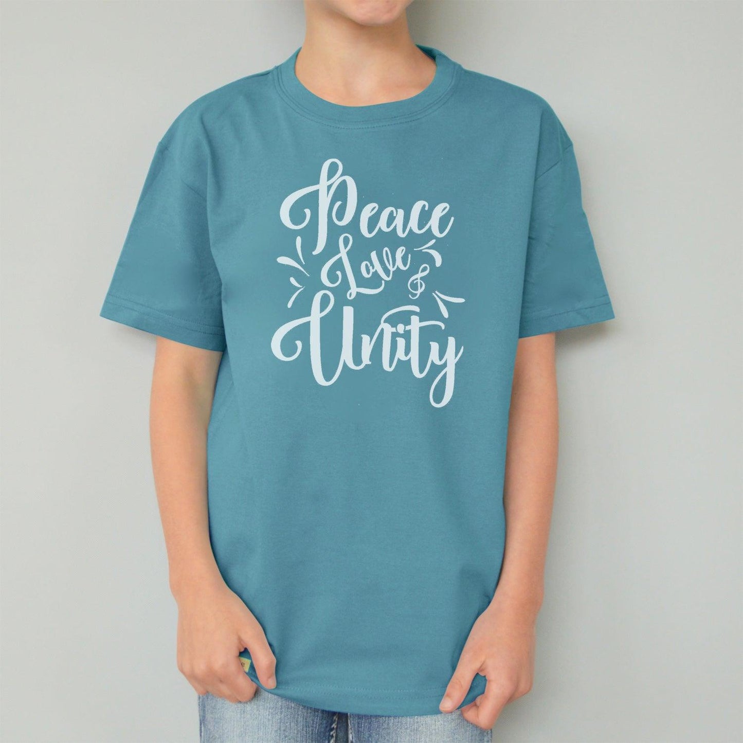 "Peace Love & Unity" T-Shirt for Kids