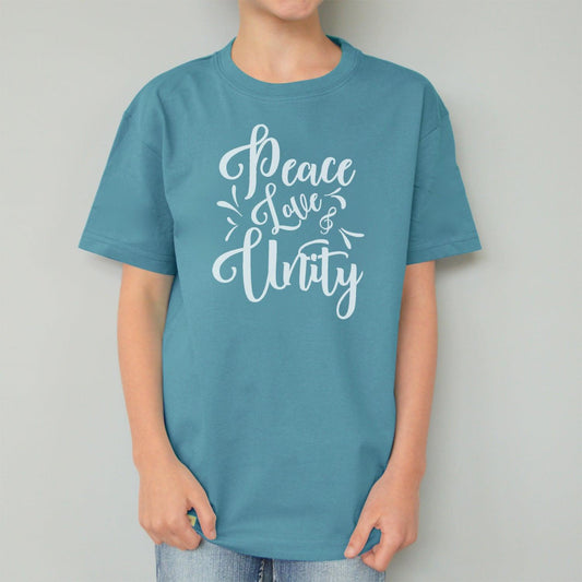 "Peace Love & Unity" T-Shirt for Kids