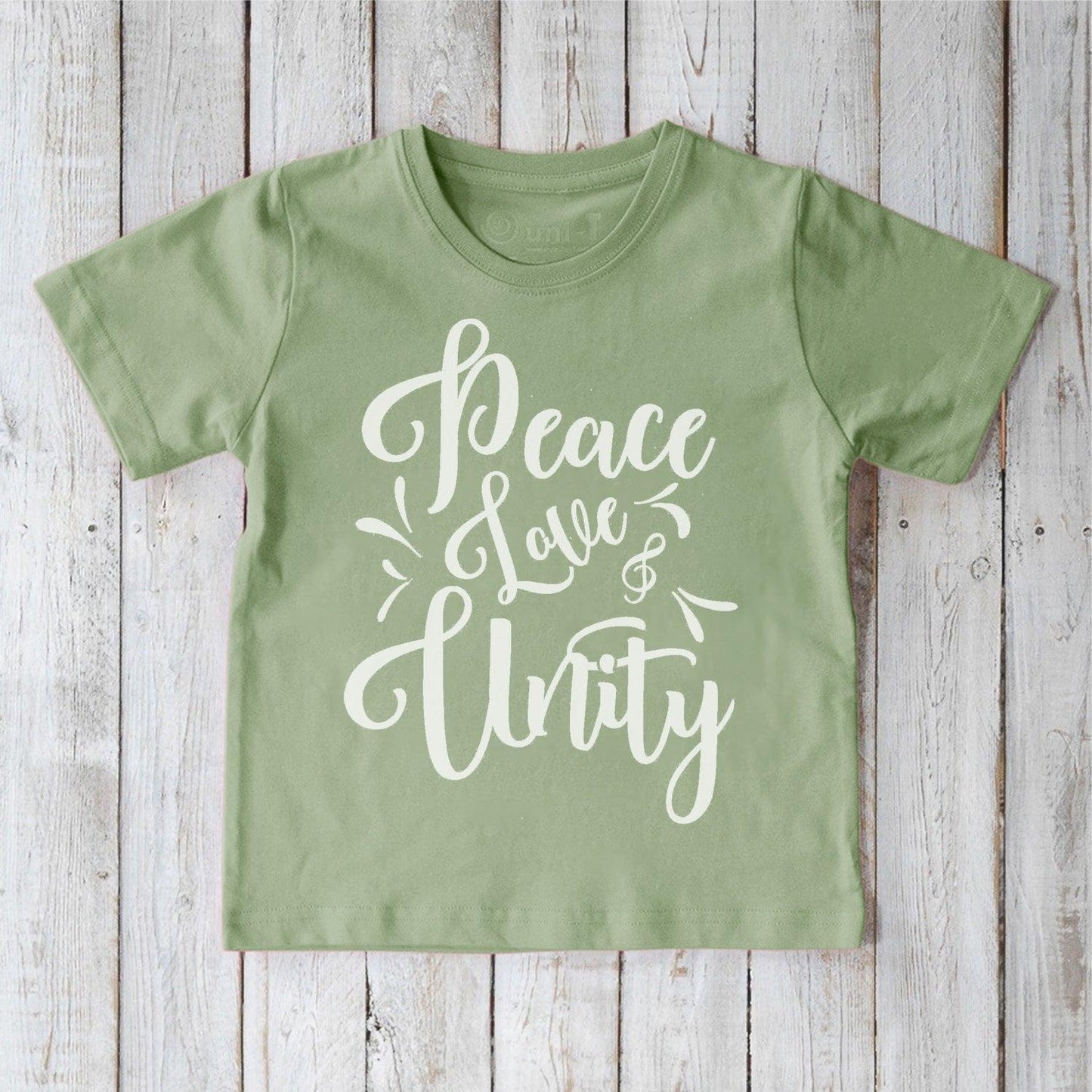 "Peace Love & Unity" T-Shirt for Kids