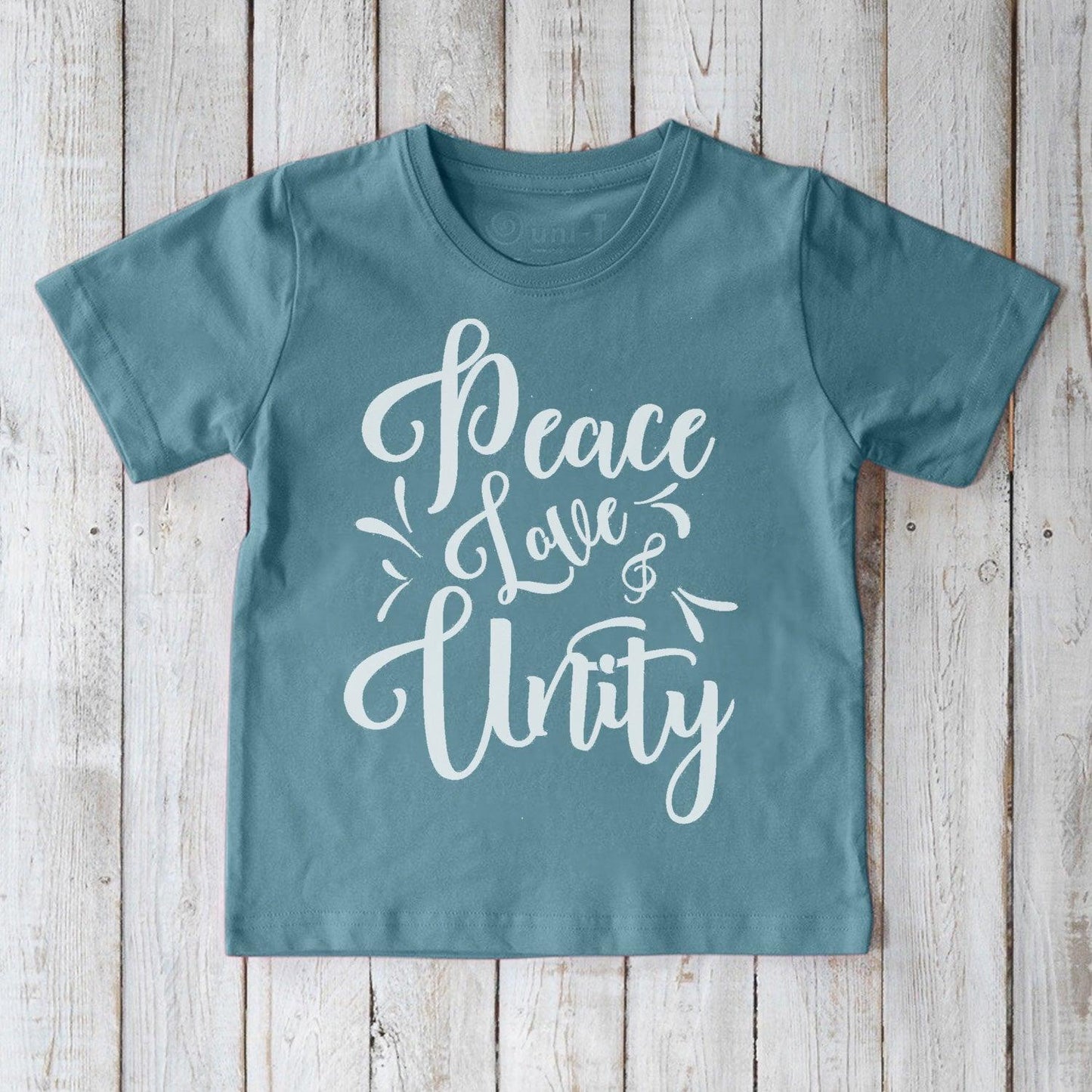 "Peace Love & Unity" T-Shirt for Kids