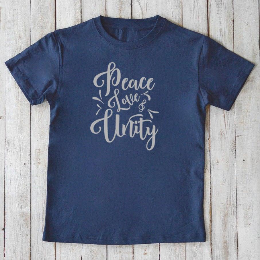 "Peace Love & Unity" T-Shirt for Kids