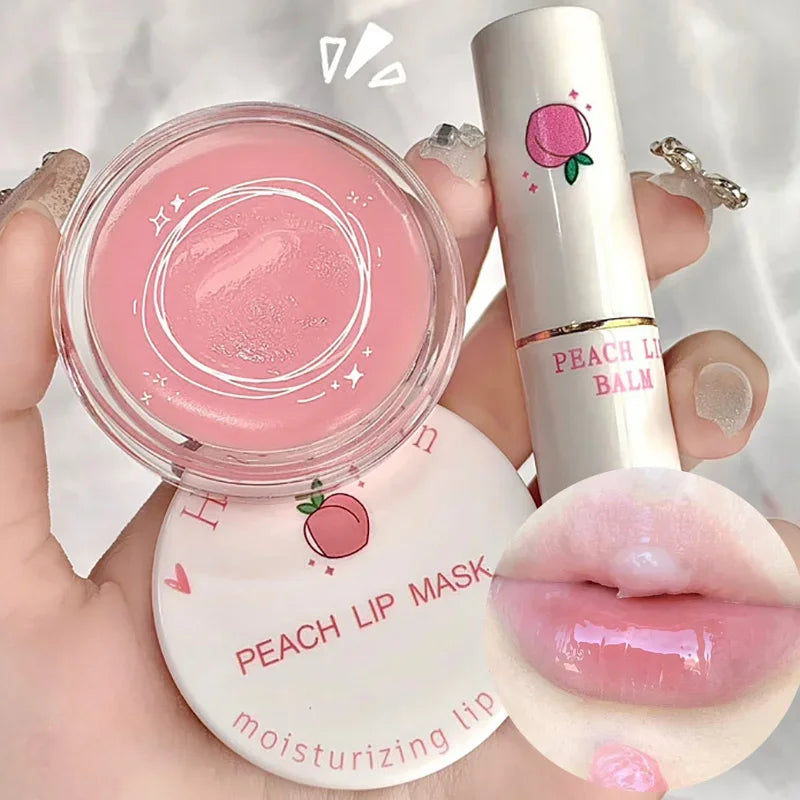 Kit de mascarilla labial hidratante y bálsamo labial