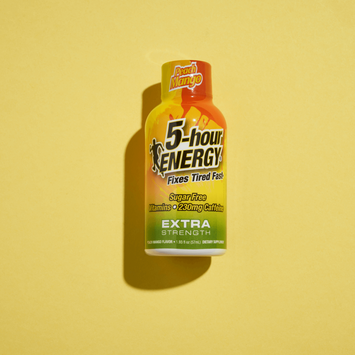 Bebidas energéticas 5-hour ENERGY de potencia extra, sabor durazno mango