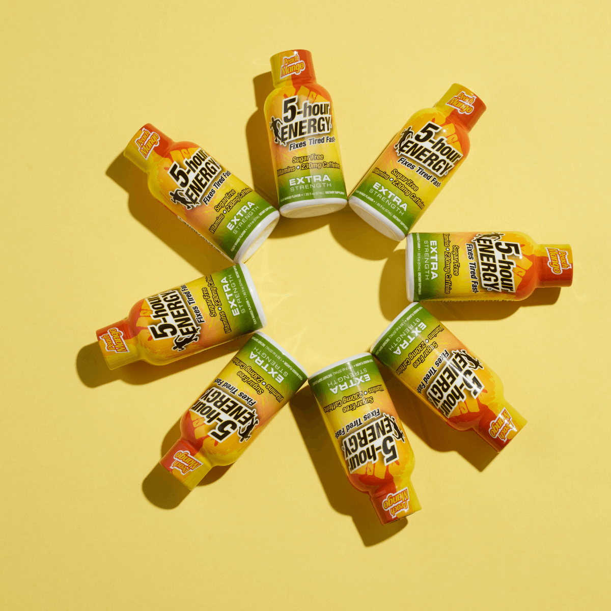 Bebidas energéticas 5-hour ENERGY de potencia extra, sabor durazno mango