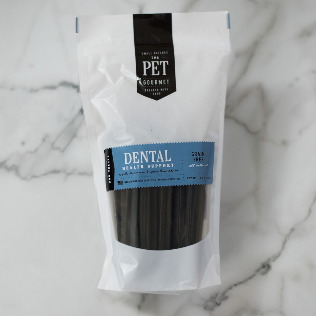 Large Dental Support Chew Sticks with Probiotics for Dogs – 16 oz