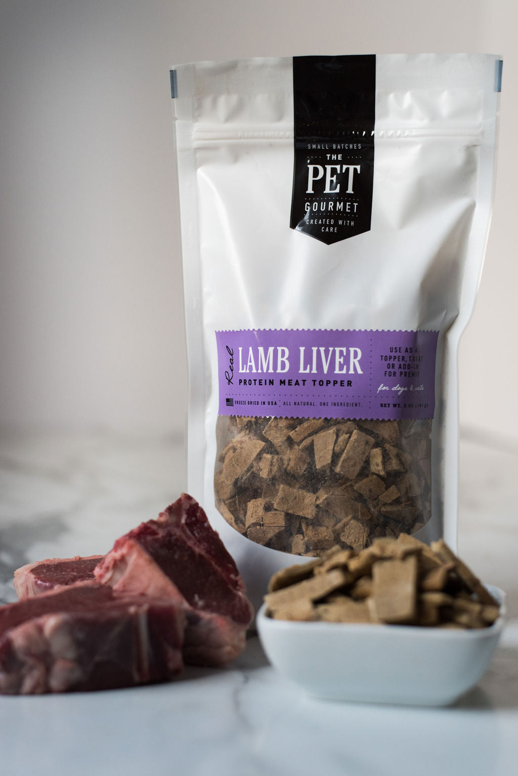 Freeze Dried Lamb Liver Dog Treats & Topper