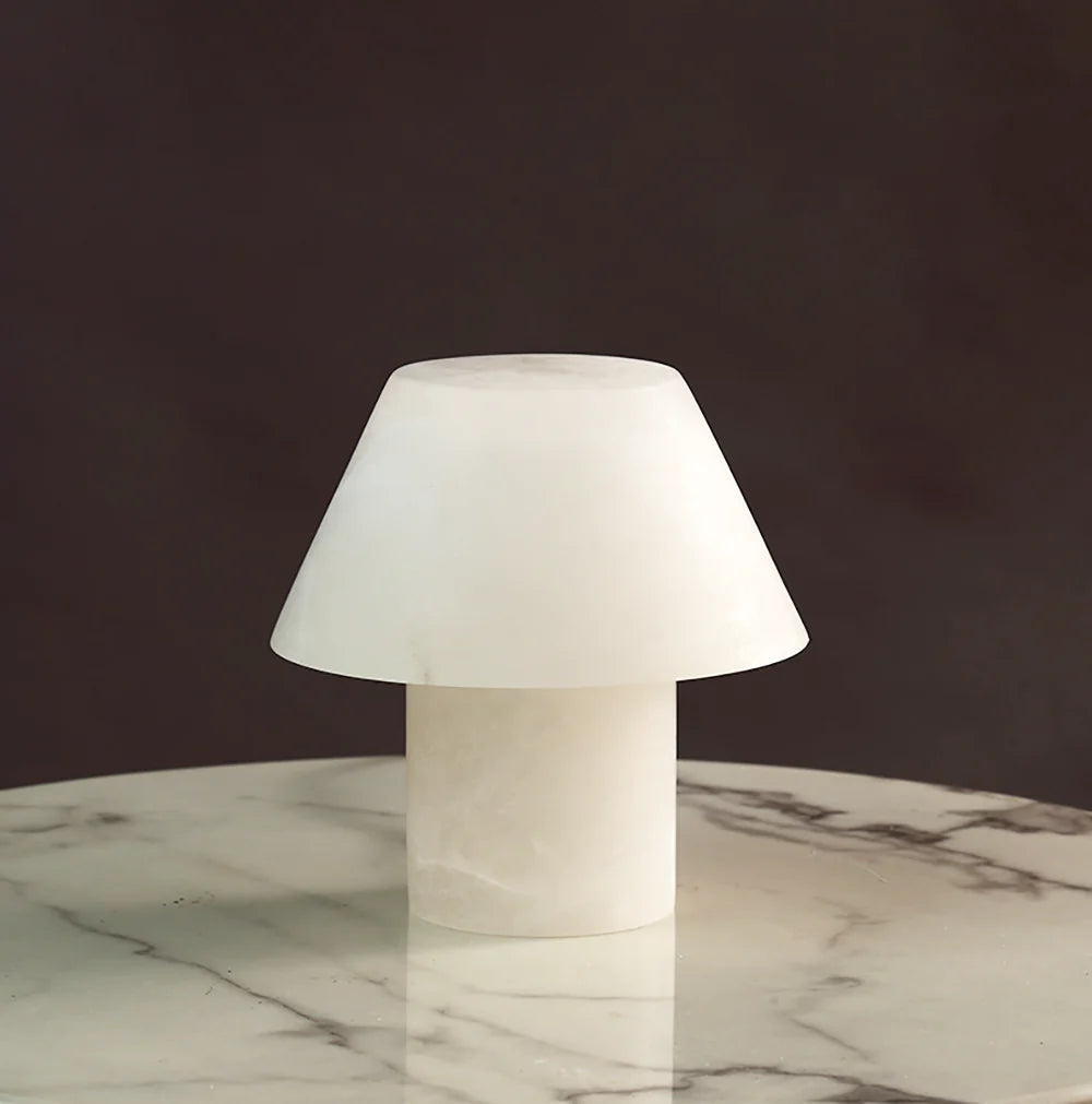 Lámpara de mesa de alabastro Petra Stone House