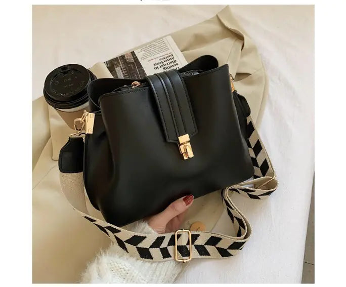 Bolso Cubo Moderno para Mujer - Bandolera Estilo Coreano