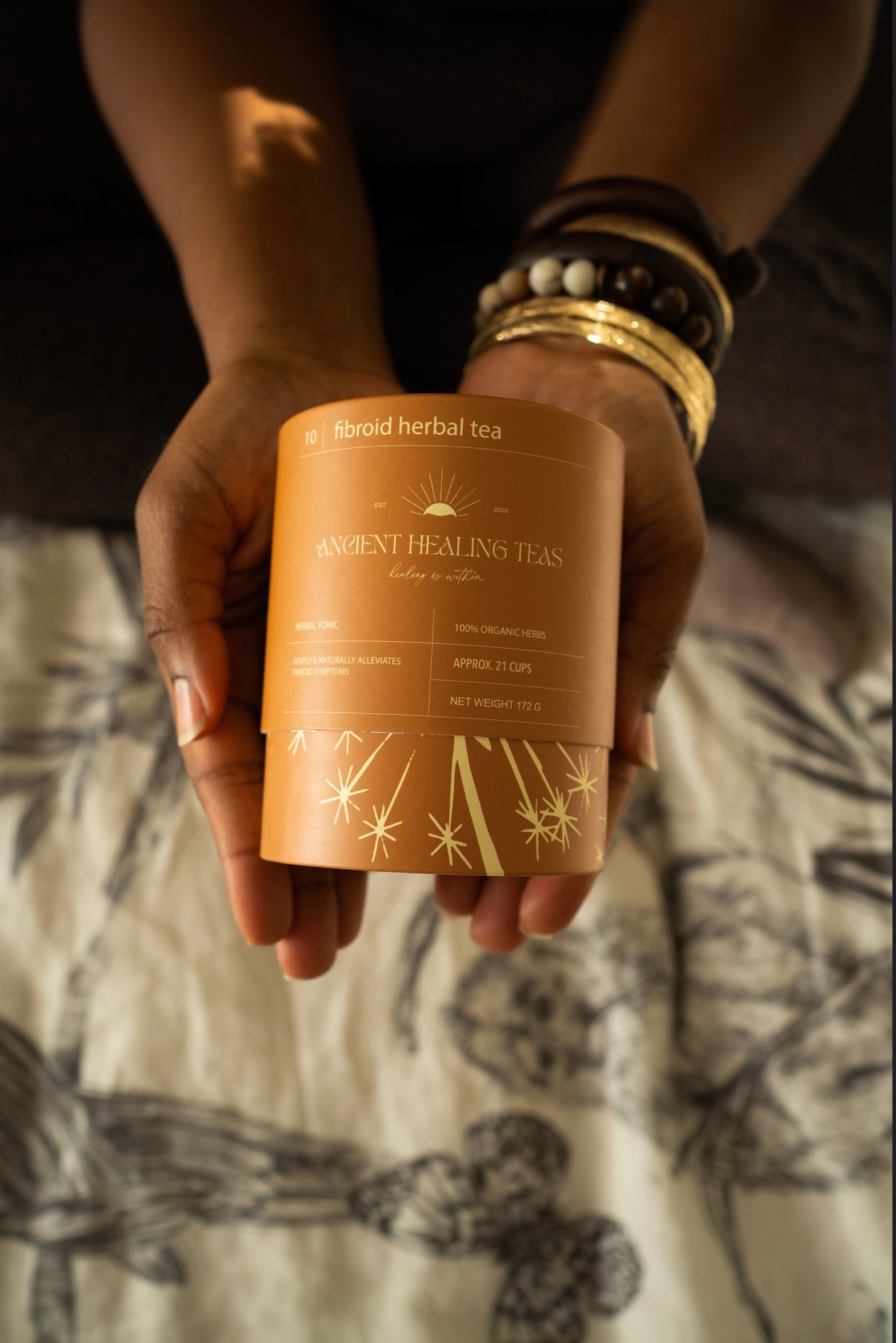 Té de hierbas para fibromas - Bienestar menstrual natural | Suministro para 30 días