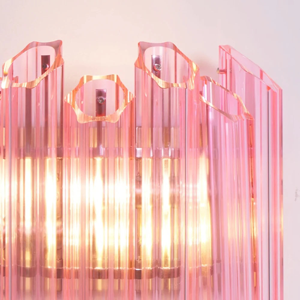 Aplique de pared Pink Mirror Palermo
