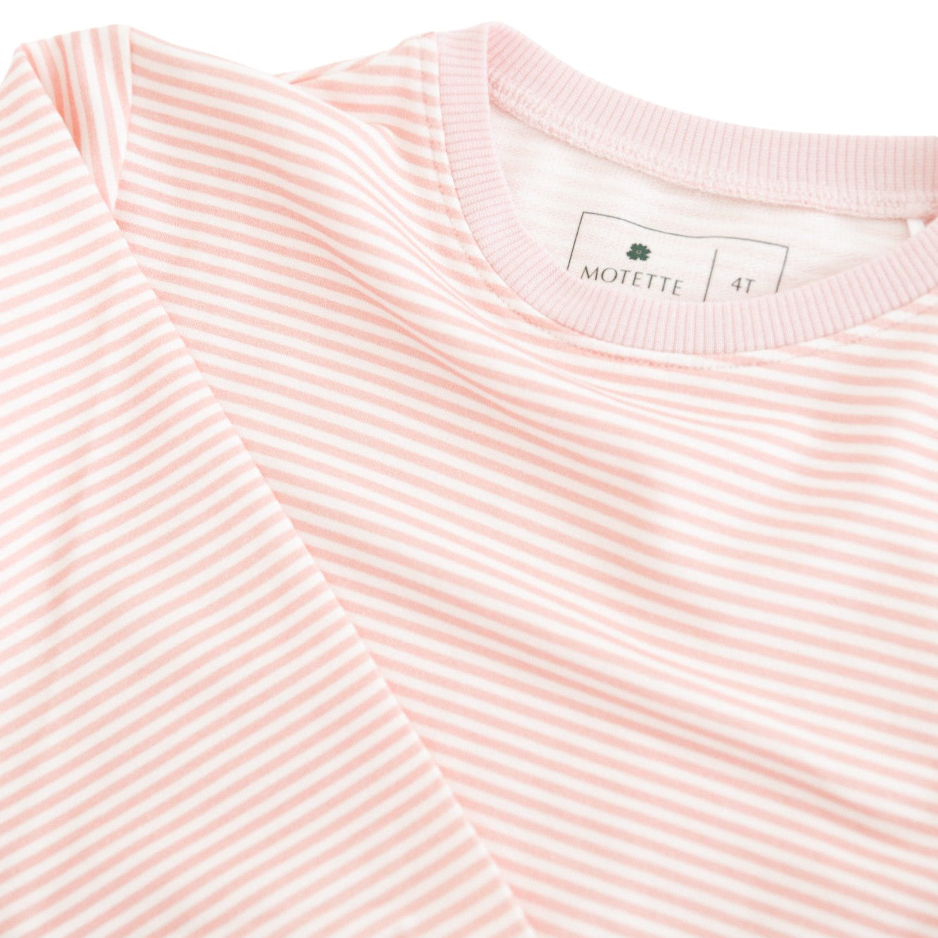 Pijama de bambú Little Lounger Peony Stripe