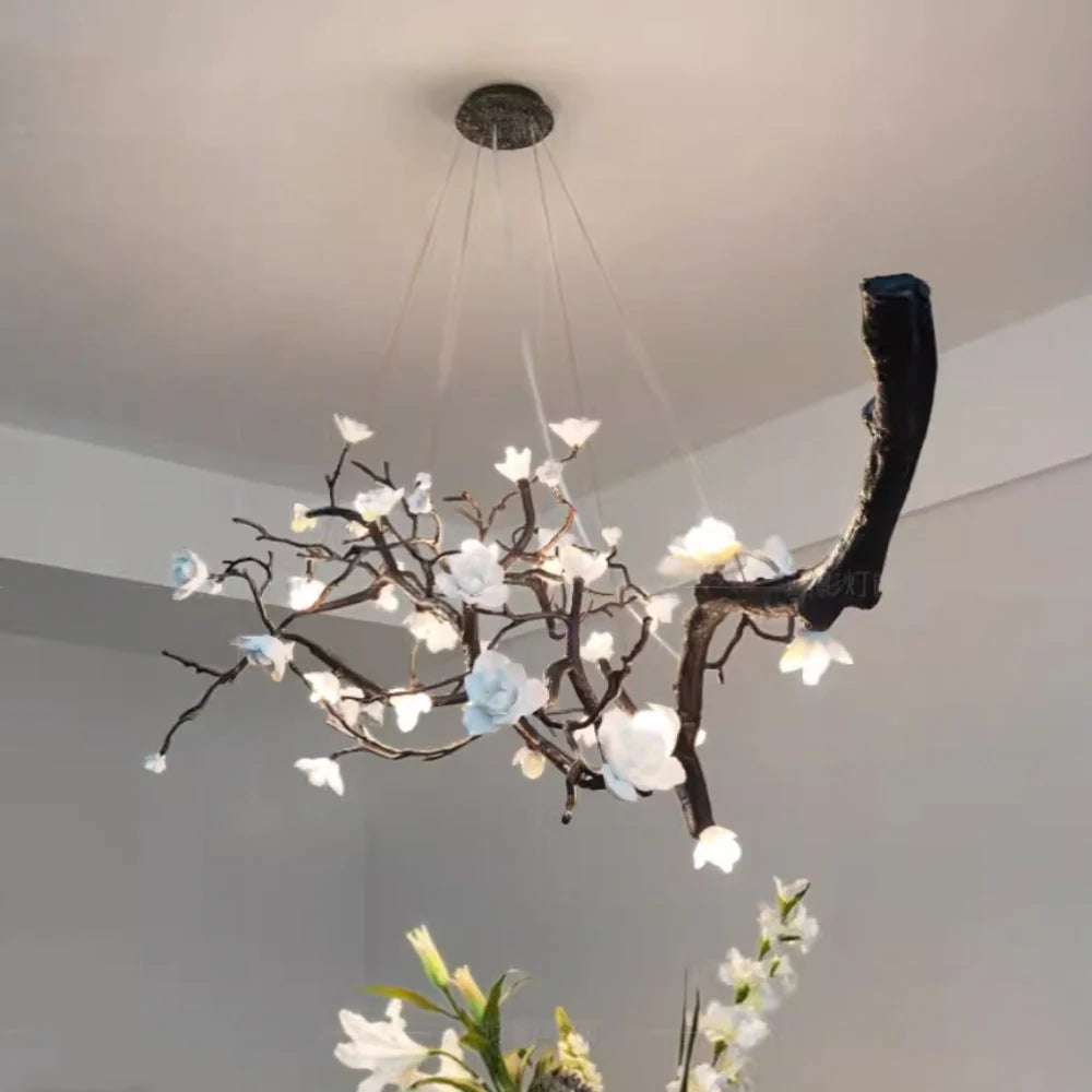 Araña de rama de ciruelo