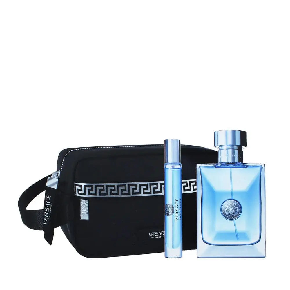 Pour Homme By Versace For Men 3Pcs Set EDT Spray
