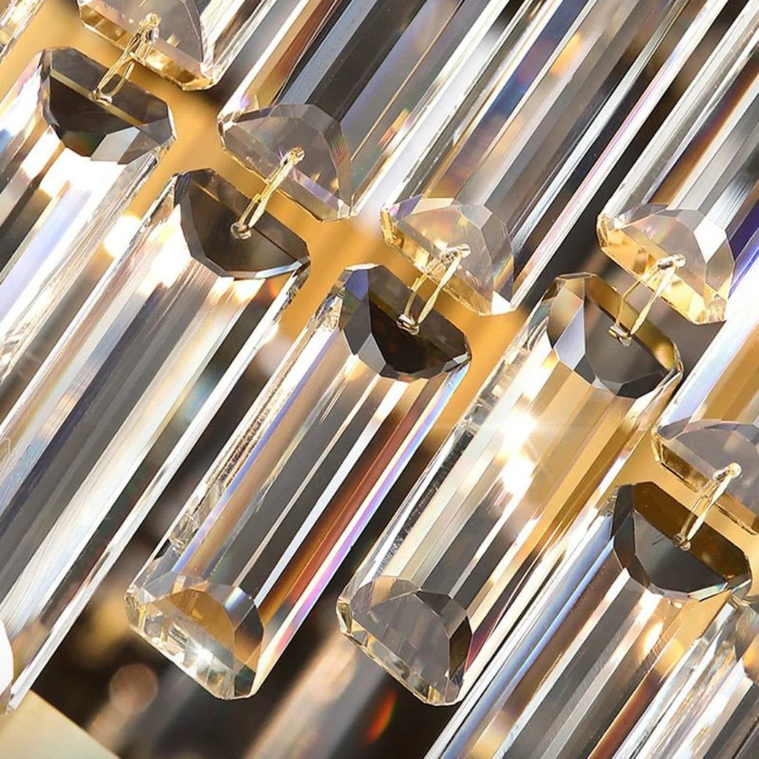 Candelabro de cristal para escaleras Prazzo Ring