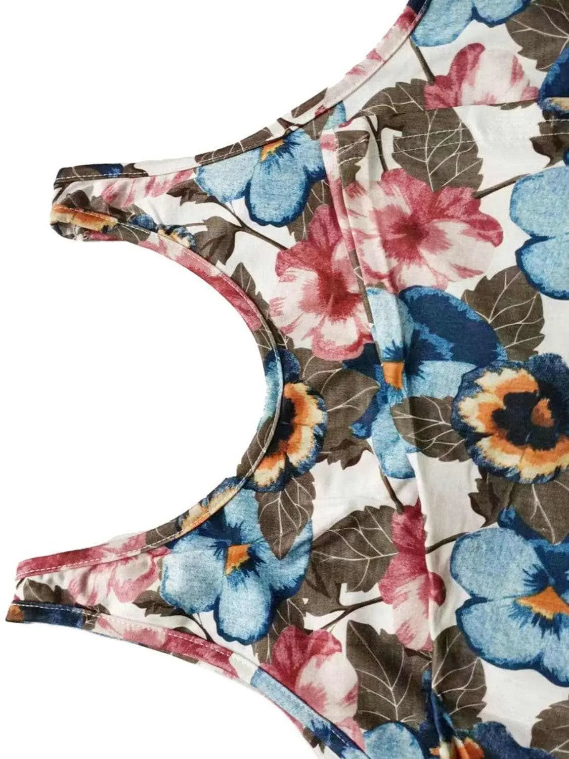 T-Shirts Trendsi just arrived - Printed scoop neck tank - wide straps