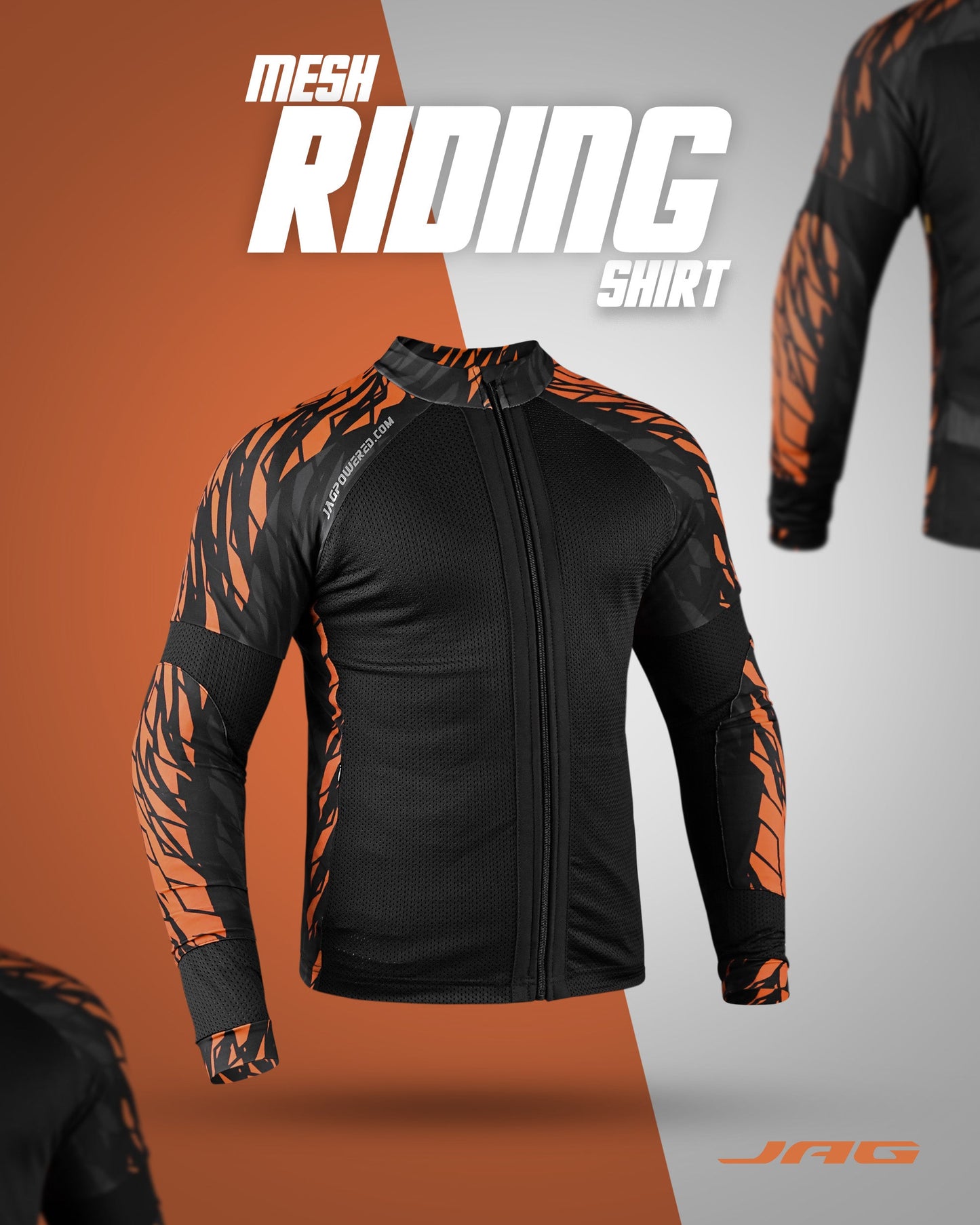 Camiseta de moto JAG | Protección con certificación CE