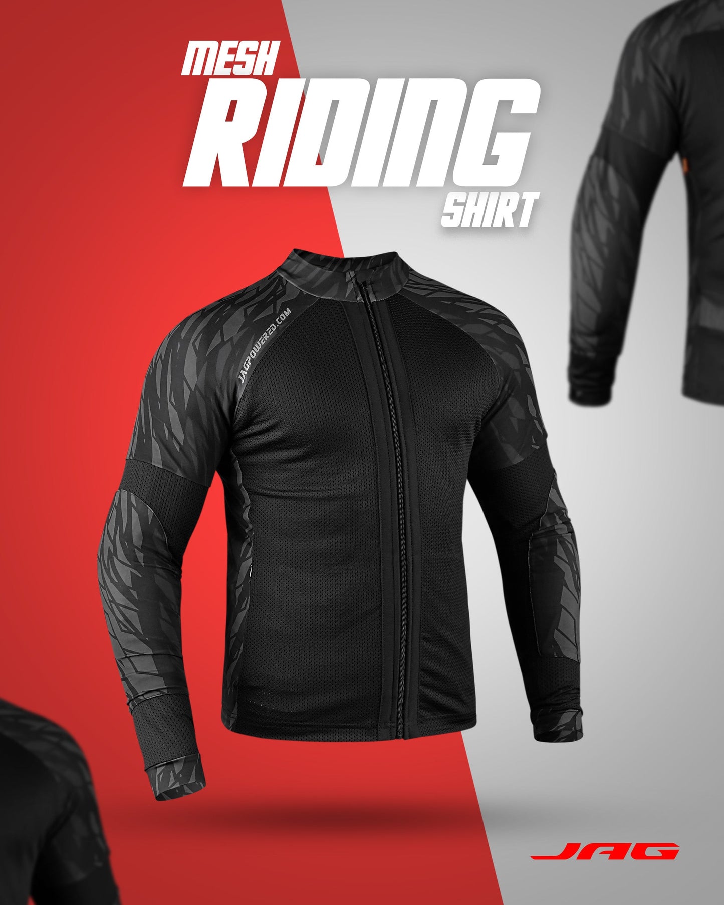 Camiseta de moto JAG | Protección con certificación CE