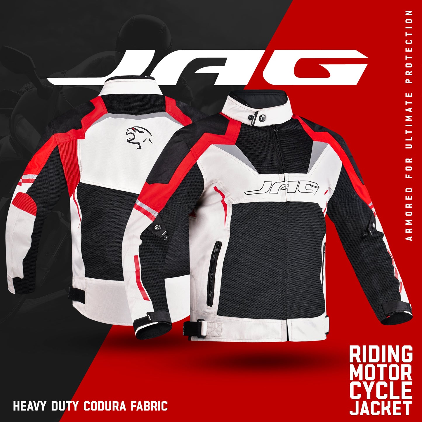 Chaqueta de moto Horizon | Chaqueta protectora con certificación CE