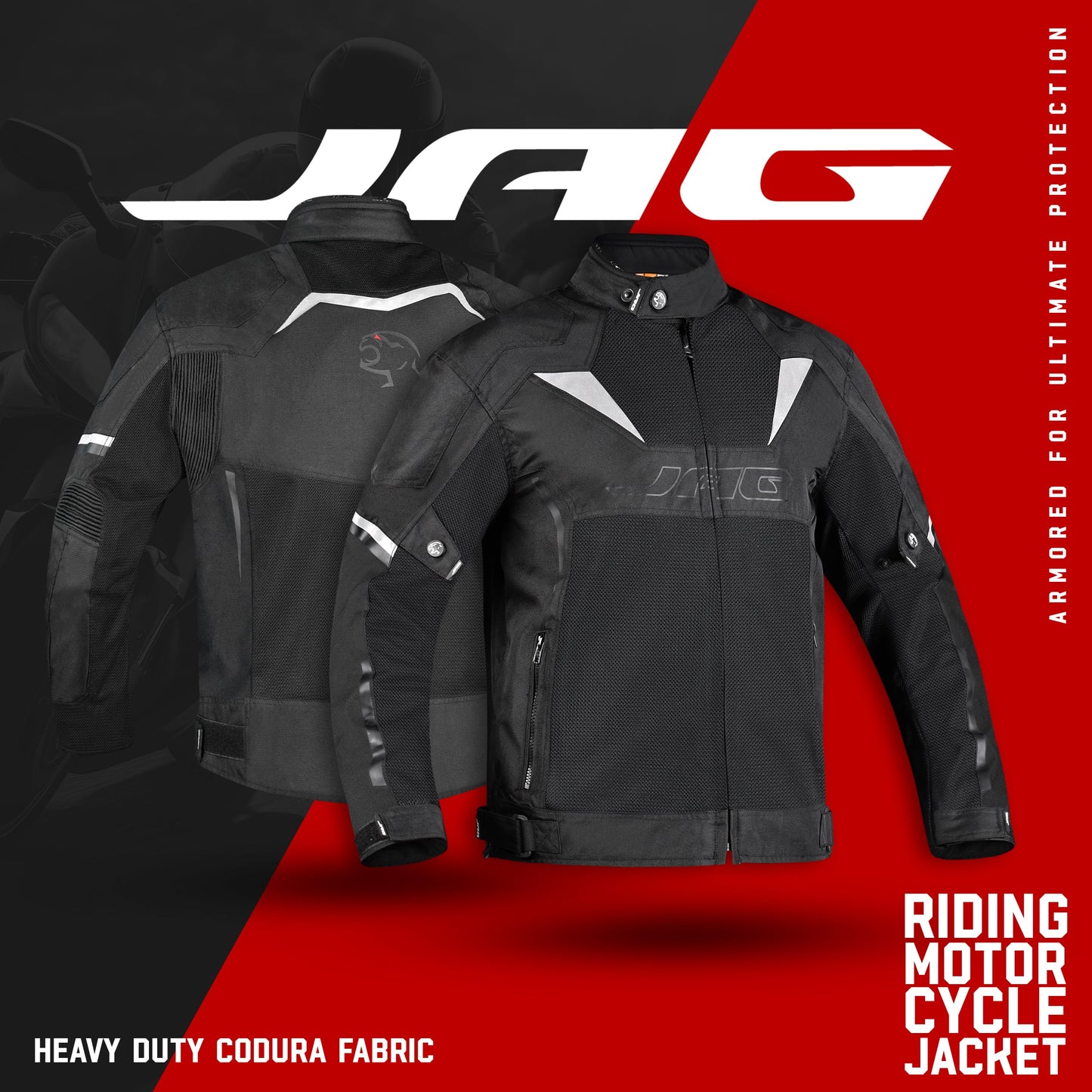 Chaqueta de moto Horizon | Chaqueta protectora con certificación CE