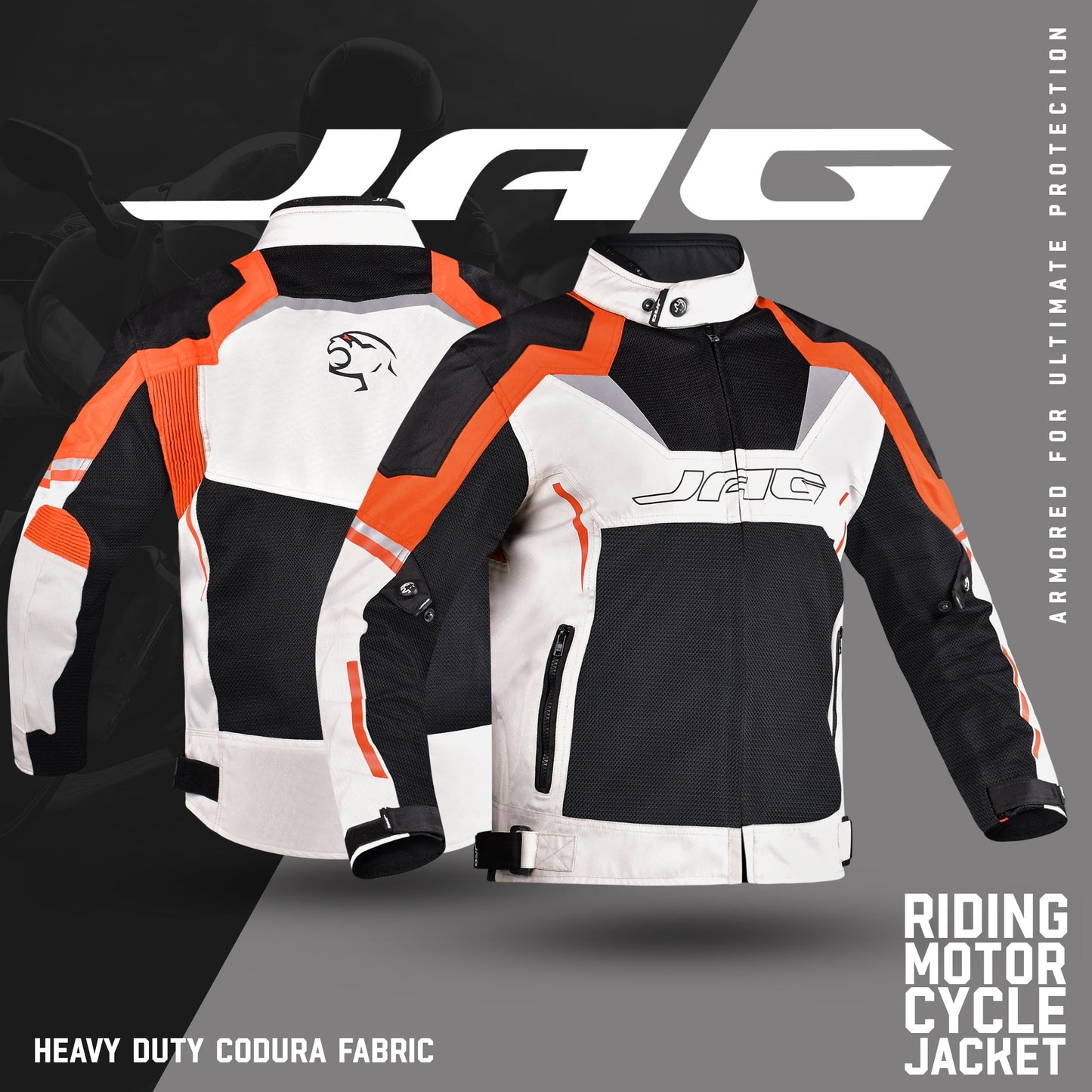 Chaqueta de moto Horizon | Chaqueta protectora con certificación CE