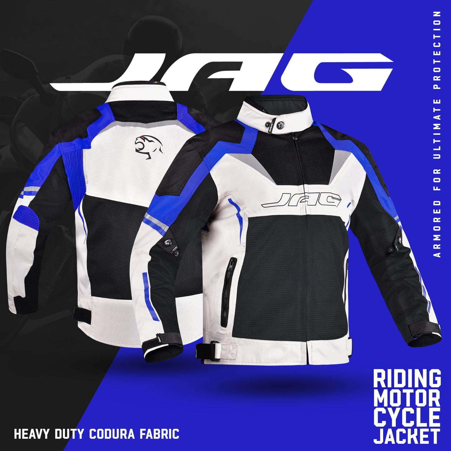 Chaqueta de moto Horizon | Chaqueta protectora con certificación CE